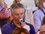 Steve Waugh eats ice-cream while watching Australian Open(Twitter) Steve Waugh eats ice-cream while watching Australian Open(Twitter)