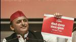 Samajwadi Party president Akhilesh Yadav addressing a conference in connection with the UP polls. (PTI FILE PHOTO) Samajwadi Party president Akhilesh Yadav addressing a conference in connection with the UP polls. (PTI FILE PHOTO)