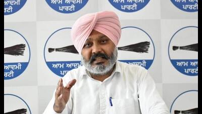 Aam Aadmi Party (AAP) senior leader and leader of opposition in Punjab assembly Harpal Singh Cheema on Thursday made an appeal to the voters to teach a lesson to both Navjot Singh Sidhu and Bikram Singh Majithia who are taking on each other in the Amritsar East assembly segment.