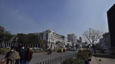 At Connaught Place in Delhi on Thursday. (Raj K Raj/HT Photo) At Connaught Place in Delhi on Thursday. (Raj K Raj/HT Photo)