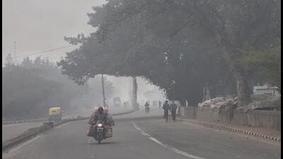 A cold winter morning in New Delhi. (ANI)