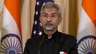 Indian external affairs minister S. Jaishankar said India’s position on connectivity partnerships and the EU’s Global Gateway initiative for smart and secure links in various sectors are based on democratic values and good governance, among others. (AP) Indian external affairs minister S. Jaishankar said India’s position on connectivity partnerships and the EU’s Global Gateway initiative for smart and secure links in various sectors are based on democratic values and good governance, among others. (AP)