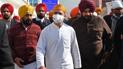 State Congress chief Navjot Singh Sidhu earlier took to his Twitter handle to welcome Rahul Gandhi and wrote, "Our Visionary leader Rahul Gandhi Ji is visiting Punjab on 27th January. Every Congress worker looks forward to welcoming him in Punjab.” (AFP)