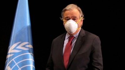 The UN Secretary-General Antonio Guterres urged the Taliban to demonstrate real commitment to be part of the international community. " (AFP) The UN Secretary-General Antonio Guterres urged the Taliban to demonstrate real commitment to be part of the international community. " (AFP)