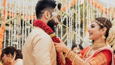 Mouni Roy and Suraj Nambiar got married in Goa. Mouni Roy and Suraj Nambiar got married in Goa.