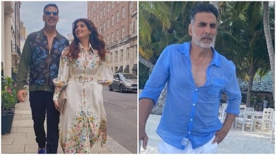 Twinkle Khanna is swooning over her husband Akshay Kumar. Twinkle Khanna is swooning over her husband Akshay Kumar. 