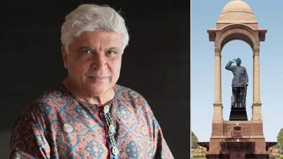 Javed Akhtar on Netaji Subhas Chandra Bose's statue.