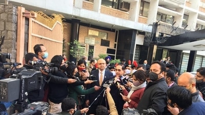 Chairman of Tata Sons N Chandrasekharan said Tata Group is very happy with the handover and is looking forward to work with everyone. Chairman of Tata Sons N Chandrasekharan said Tata Group is very happy with the handover and is looking forward to work with everyone. 