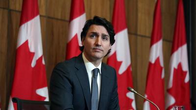 Canada's Prime Minister Justin Trudeau speaks at a news conference on the Covid-19 situation in Ottawa, Canada. (AFP/FILE) Canada's Prime Minister Justin Trudeau speaks at a news conference on the Covid-19 situation in Ottawa, Canada. (AFP/FILE)