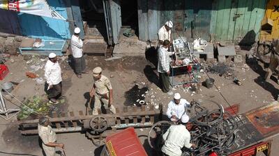 Malegaon bomb blast: ATS officers Mohan Kulkarni and Dinkar Mohite , the two officers who attended Thursday’s proceedings in Mumbai’s special NIA court, investigated the case before the Centre transferred the probe to NIA in 2011. (REUTERS) Malegaon bomb blast: ATS officers Mohan Kulkarni and Dinkar Mohite , the two officers who attended Thursday’s proceedings in Mumbai’s special NIA court, investigated the case before the Centre transferred the probe to NIA in 2011. (REUTERS)
