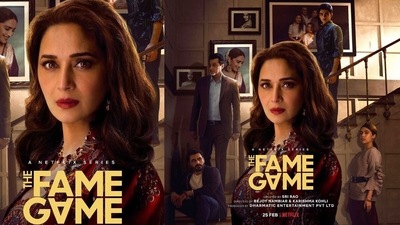 Madhuri Dixit is all set to make her OTT debut with The Fame Game. Madhuri Dixit is all set to make her OTT debut with The Fame Game. 