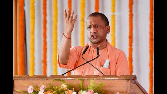 The CM said loan waiver for farmers, setting up of Anti-Romeo squads and ban on illegal slaughter houses were the first three decisions of the BJP government following its installation in 2017. (File Photo)