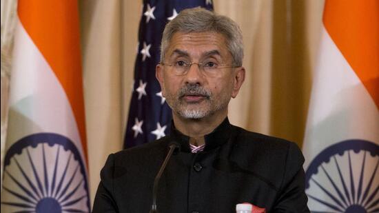 Indian external affairs minister S. Jaishankar said India’s position on connectivity partnerships and the EU’s Global Gateway initiative for smart and secure links in various sectors are based on democratic values and good governance, among others. (AP) Indian external affairs minister S. Jaishankar said India’s position on connectivity partnerships and the EU’s Global Gateway initiative for smart and secure links in various sectors are based on democratic values and good governance, among others. (AP)
