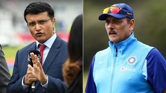 Sourav Ganguly and Ravi Shastri. (Getty Images) Sourav Ganguly and Ravi Shastri. (Getty Images)