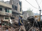 The Delhi riots left at least 53 people dead. (AFP) The Delhi riots left at least 53 people dead. (AFP)