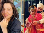 Anushka Sharma, Alia Bhatt congratulate Mouni Roy and Suraj Nambiar.