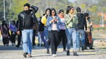 BACK TO SQUARE ONE Thrown open to public after 25 days, Sukhna Lake in Chandigarh was once bustling with visitors, most showing scant regard for face masks. (Ravi Kumar/HT)