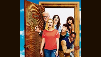 The Good Place tracks absurd mix-ups and twisty conspiracy theories in a not-quite-heaven. The Good Place tracks absurd mix-ups and twisty conspiracy theories in a not-quite-heaven.