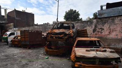 Of the 758 cases registered, 695 cases are being investigated by different police stations under the northeast district police. (Sanchit Khanna/HT PHOTO) Of the 758 cases registered, 695 cases are being investigated by different police stations under the northeast district police. (Sanchit Khanna/HT PHOTO)