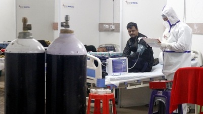 UKHSA Institute Director Mira Chanda said that it is natural for viruses to become more evolved with time, It is necessary to keep the variants under observation to know their effects. ( Mohd Zakir/ANI Photo) UKHSA Institute Director Mira Chanda said that it is natural for viruses to become more evolved with time, It is necessary to keep the variants under observation to know their effects. ( Mohd Zakir/ANI Photo)
