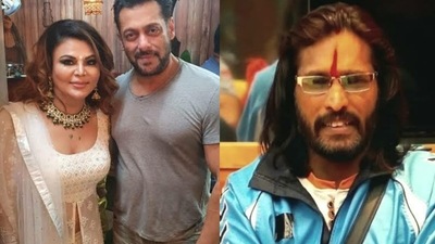 Rakhi Sawant has slammed Abhijit Bichukale for his comments on Salman Khan. Rakhi Sawant has slammed Abhijit Bichukale for his comments on Salman Khan.