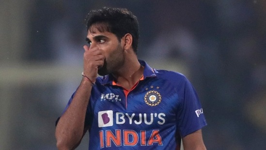 File photo of Bhuvneshwar Kumar.(AP) File photo of Bhuvneshwar Kumar.(AP)