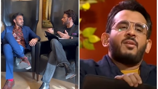 Biswa Kalyan Rath poked fun at Anupam Mittal and Aman Gupta’s exchange on Shark Tank India. Biswa Kalyan Rath poked fun at Anupam Mittal and Aman Gupta’s exchange on Shark Tank India.