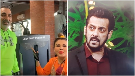 Rakhi Sawant's fan blamed Salman Khan for her eviction but she stood up in his defense.&nbsp;