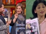 Shark Tank India's Anupam Mittal recreated Archana Puran Singh's scene from Kuch Kuch Hota Hai. Shark Tank India's Anupam Mittal recreated Archana Puran Singh's scene from Kuch Kuch Hota Hai.