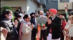 Anandpur Sahib MP Manish Tewari said Balbir Sidhu had been serving the people of Mohali for a long time. (HT Photo) Anandpur Sahib MP Manish Tewari said Balbir Sidhu had been serving the people of Mohali for a long time. (HT Photo)