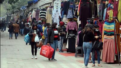 Delhiites are excited to head out for shopping, dining out and movie plans, now that the weekend curbs have been relaxed. (Photo: Sanjay Sharma/ANI) Delhiites are excited to head out for shopping, dining out and movie plans, now that the weekend curbs have been relaxed. (Photo: Sanjay Sharma/ANI)