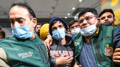Neeraj Bishnoi was arrested from Assam's Jorhat on January 6 (PTI) Neeraj Bishnoi was arrested from Assam's Jorhat on January 6 (PTI)