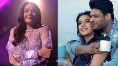 Shehnaaz Gill pays a special tribute to Sidharth Shukla at the Bigg Boss 15 grand finale. Shehnaaz Gill pays a special tribute to Sidharth Shukla at the Bigg Boss 15 grand finale.