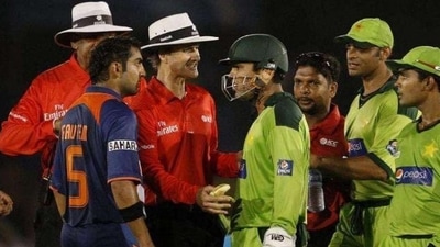 File image of Gautam Gambhir and Kamran Akmal. (PTI) File image of Gautam Gambhir and Kamran Akmal. (PTI)