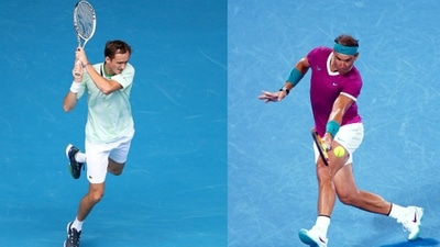 Rafael Nadal vs Daniil Medvedev (Getty Images)