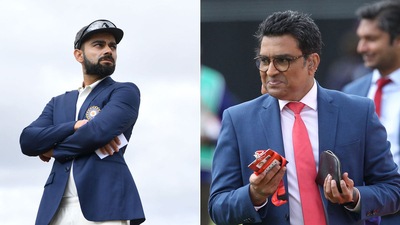 Virat Kohli; Sanjay Manjrekar (Getty Images) Virat Kohli; Sanjay Manjrekar (Getty Images)