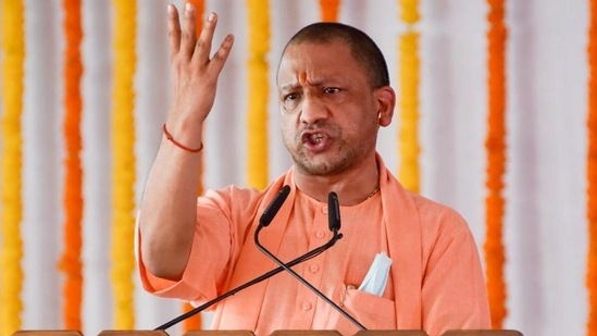 Senior BJP leader Yogi Adityanath, (HT_PRINT)