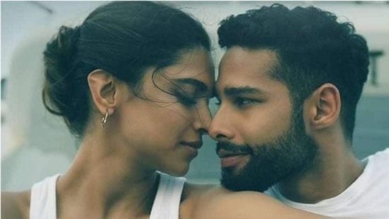 Deepika Padukone and Siddhant Chaturvedi in a still from Gehraiyaan.