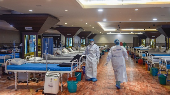 Death due to covid: In the last 24 hours, 627 deaths have been reported in India.(PTI)