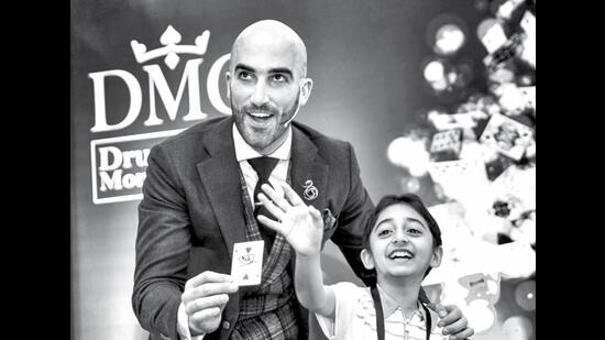 Drummond Money-Coutts says he has completed a Hindi course and learnt the script this year