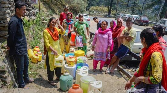 The water supply project, which involves a dedicated water supply network will ease water troubles of villages like Raita, Goveli, Bapsai, Mamnoli, Ghotsai, Aapti and others in Maharashtra. (PTI PHOTO.) The water supply project, which involves a dedicated water supply network will ease water troubles of villages like Raita, Goveli, Bapsai, Mamnoli, Ghotsai, Aapti and others in Maharashtra. (PTI PHOTO.)