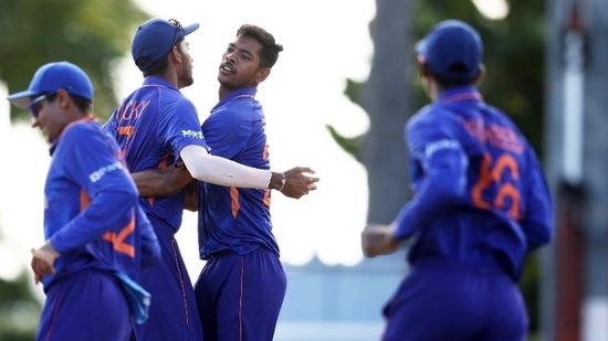 India vs Bangladesh Live Score, U19 World Cup 2022: IND U19 vs BAN U19 Quarter Final Live Updates(TWITTER) India vs Bangladesh Live Score, U19 World Cup 2022: IND U19 vs BAN U19 Quarter Final Live Updates(TWITTER)