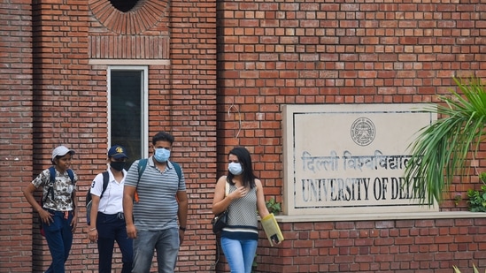 The Delhi University (Amal KS/HT Photo)