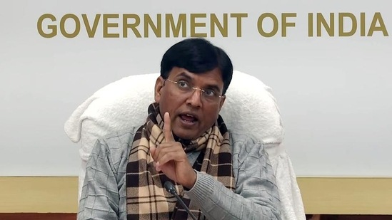 Union health minister Mansukh Mandaviya.(HT_PRINT) Union health minister Mansukh Mandaviya.(HT_PRINT)