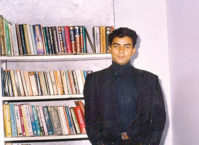 Danish in his personal library at his Delhi home Danish in his personal library at his Delhi home
