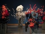 Crochet Coral Reef mixes handicrafts, environmentalism and feminism(Christine and Margaret Wertheim and the Institute For Figuring) Crochet Coral Reef mixes handicrafts, environmentalism and feminism(Christine and Margaret Wertheim and the Institute For Figuring)