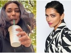 Mrunal Thakur reacted to a post about Deepika Padukone's outfit. Mrunal Thakur reacted to a post about Deepika Padukone's outfit.