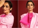 Loved Manushi Chhillar's OTT pink crop top and shorts set for new shoot? Here's what it costs Loved Manushi Chhillar's OTT pink crop top and shorts set for new shoot? Here's what it costs