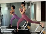 Nothing to see here. Just Pilates girl Khushi Kapoor working out in animal flow(Instagram/@namratapurohit)