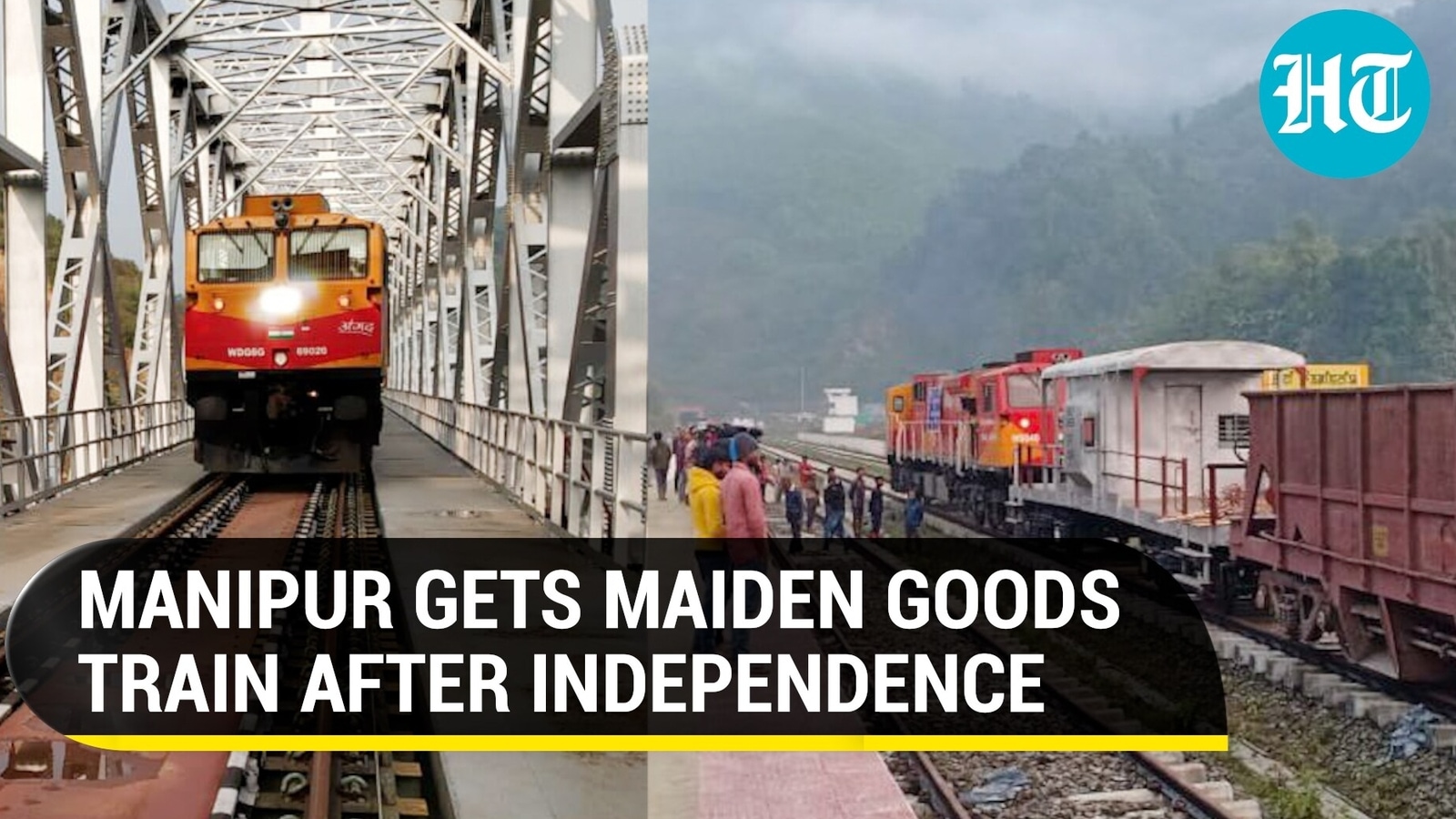 Manipur first goods train; 'Northeast transformation', says